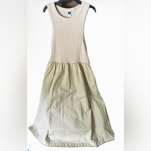 Old Navy Sleeveless Maxi Dress Elegant Cream Maxi Dress